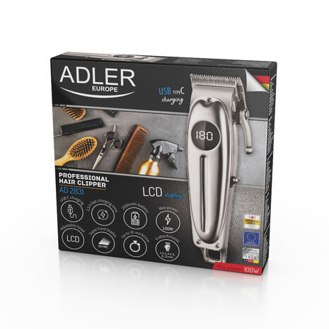 Adler Adler Professionele Tondeuse AD 2831 - 100 w Adler Adler Professionele Tondeuse AD 2831 - 100 w