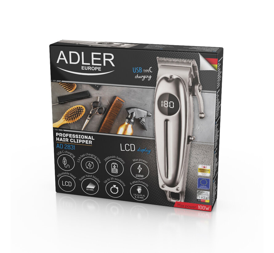 Adler Professionele Tondeuse AD 2831 - 100 w