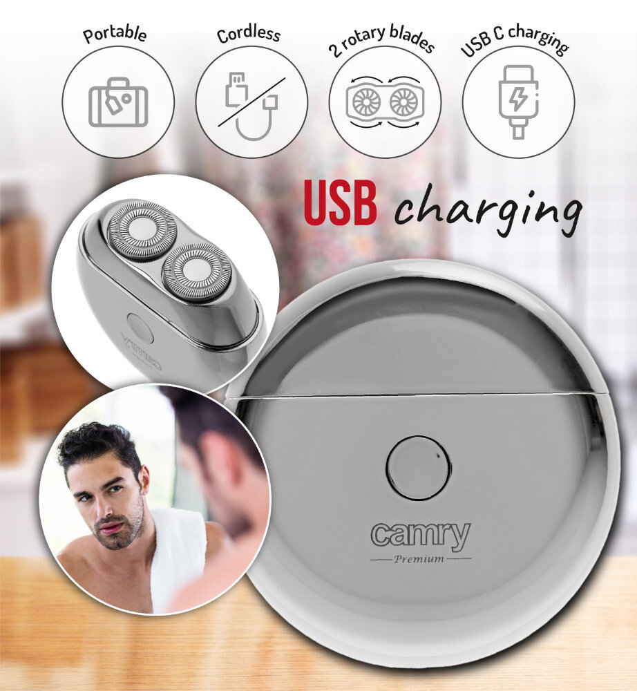 Camry Camry CR 2938 Reisscheerapparaat - 2 Koppen