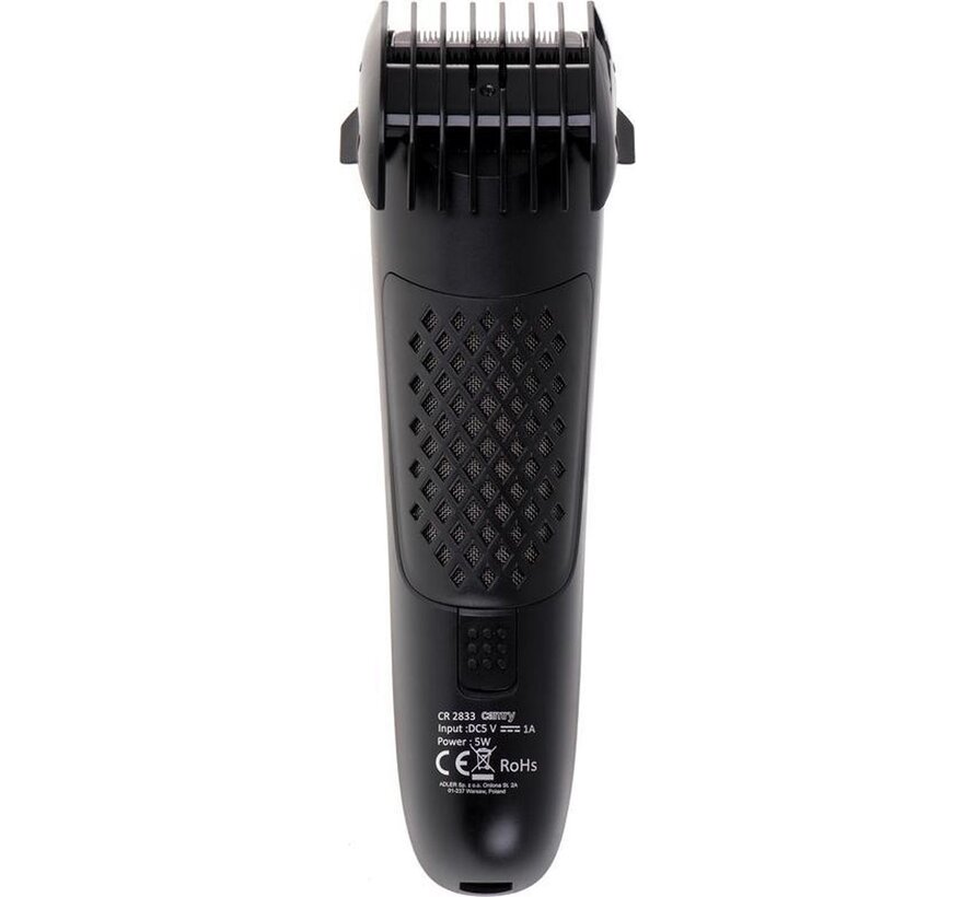 Camry CR2833 - Baardtrimmer - vacuüm afzuigfunctie