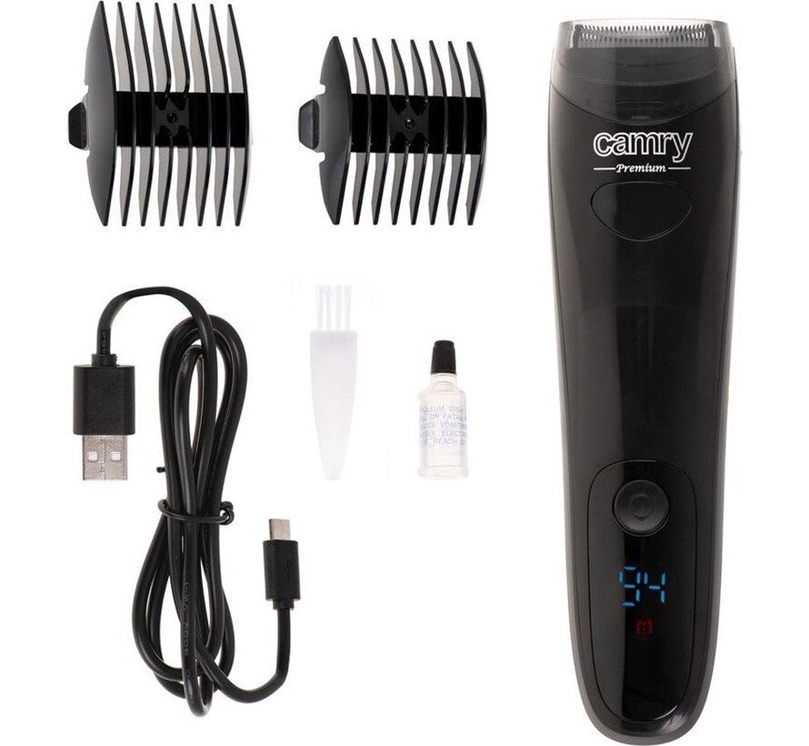Camry CR2833 - Baardtrimmer - vacuüm afzuigfunctie