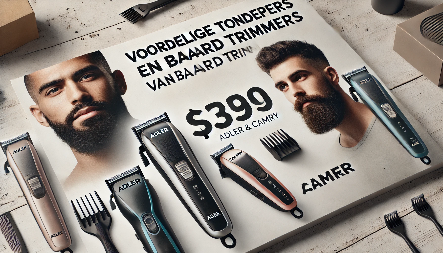 Bespaar geld met Adler en Mesko: Ontdek de beste goedkope tondeuses en baardtrimmers