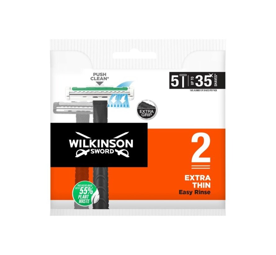 Wilkinson Wegwerpmesjes Men - Extra Dun 5 stuks
