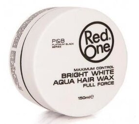 Red One RedOne Haarwax - Aqua Hair Wax Bright White 150 ml Red One RedOne Haarwax - Aqua Hair Wax Bright White 150 ml