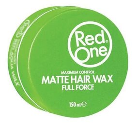 Red One RedOne Haarwax - Green Matte Hair Wax 150ml. Red One RedOne Haarwax - Green Matte Hair Wax 150ml.