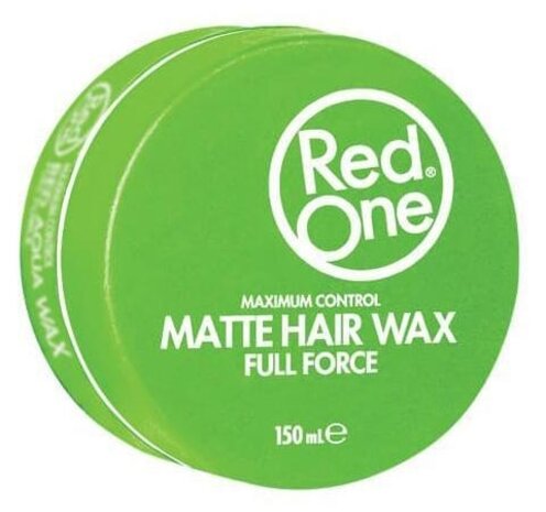 Red One RedOne Haarwax - Green Matte Hair Wax 150ml. Red One RedOne Haarwax - Green Matte Hair Wax 150ml.
