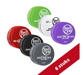Red One RedOne Haarwax Voordeelverpakking mix kleur - 6 stuks Red One RedOne Haarwax Voordeelverpakking mix kleur - 6 stuks