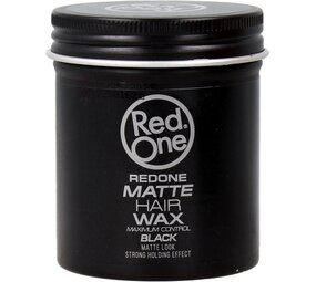 Red One RedOne Matte Look Haarwax Black - 100ml Red One RedOne Matte Look Haarwax Black - 100ml