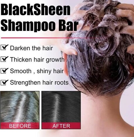 Huismerk Shampoo bar voor grijs haar - Anti grey hair bar - 60 g Huismerk Shampoo bar voor grijs haar - Anti grey hair bar - 60 g