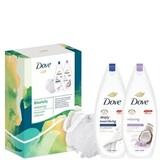 Dove Dove GVP Blissfully Relaxing Douche Duo + Spons - 225ml Dove Dove GVP Blissfully Relaxing Douche Duo + Spons - 225ml