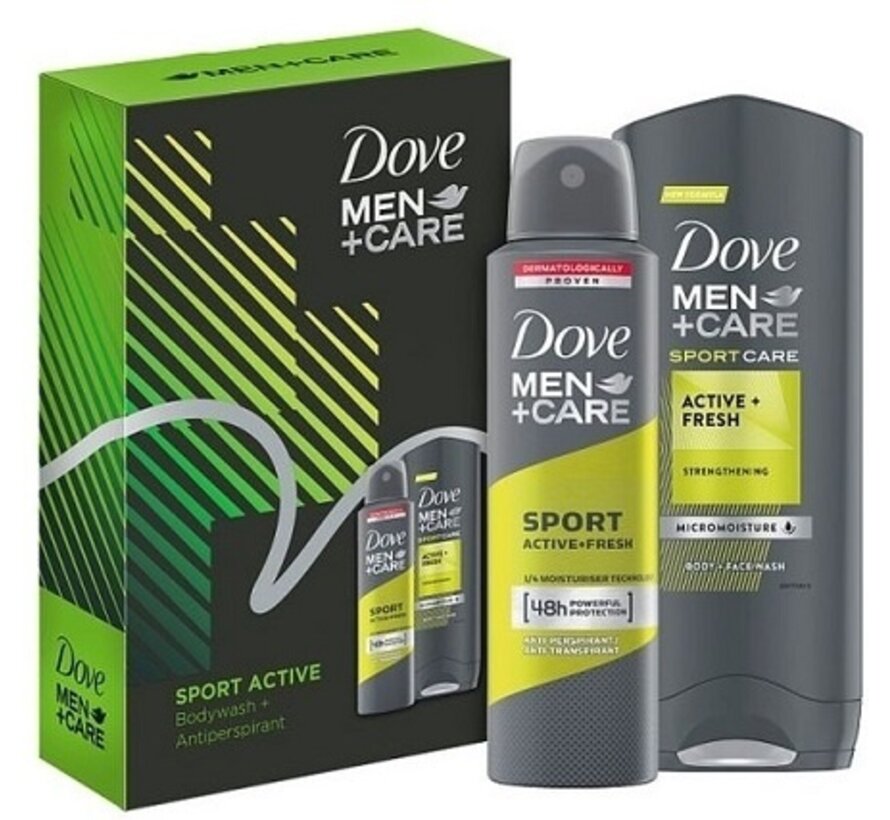Geschenkset Dove Men Sport Active