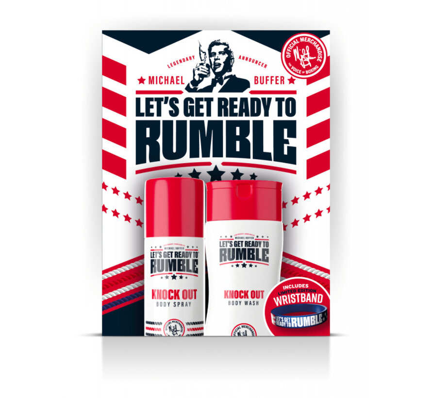 Lets Get Ready to Rumble Knock-Out Geschenkset