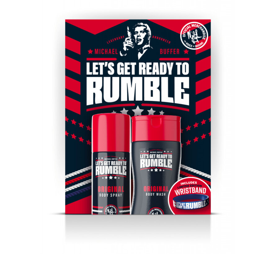 Let's Get Ready to Rumble Original Geschenkset