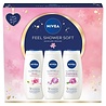 Nivea Nivea Feel Shower Soft Geschenkset- 3 stuks Nivea Nivea Feel Shower Soft Geschenkset- 3 stuks