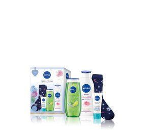 Nivea Nivea Geschenkset Perfect Day - 4 stuks Nivea Nivea Geschenkset Perfect Day - 4 stuks