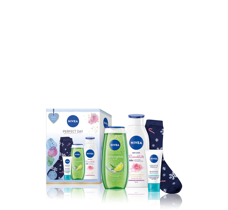 Nivea Geschenkset Perfect Day - 4 stuks