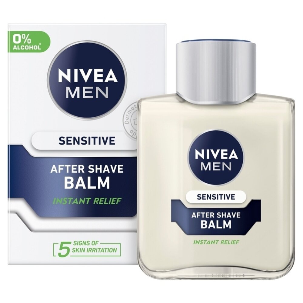 Nivea Nivea Men Aftershave Balsem Sensitive - 100ml Nivea Nivea Men Aftershave Balsem Sensitive - 100ml
