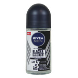 Nivea Nivea Men Invisible Black & White Deodoran Roller - 50 ml