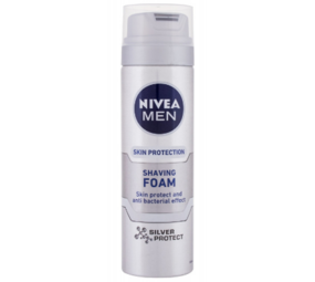 Nivea Nivea Men Silver Protect Scheerschuim - 200 ml Nivea Nivea Men Silver Protect Scheerschuim - 200 ml