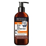 Revuele Revuele Men's 3-in-1 Beard Face & Hair Wash - 300 ml