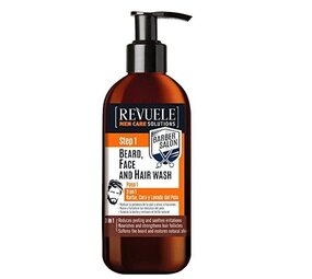Revuele Revuele Men's 3-in-1 Beard Face & Hair Wash - 300 ml Revuele Revuele Men's 3-in-1 Beard Face & Hair Wash - 300 ml