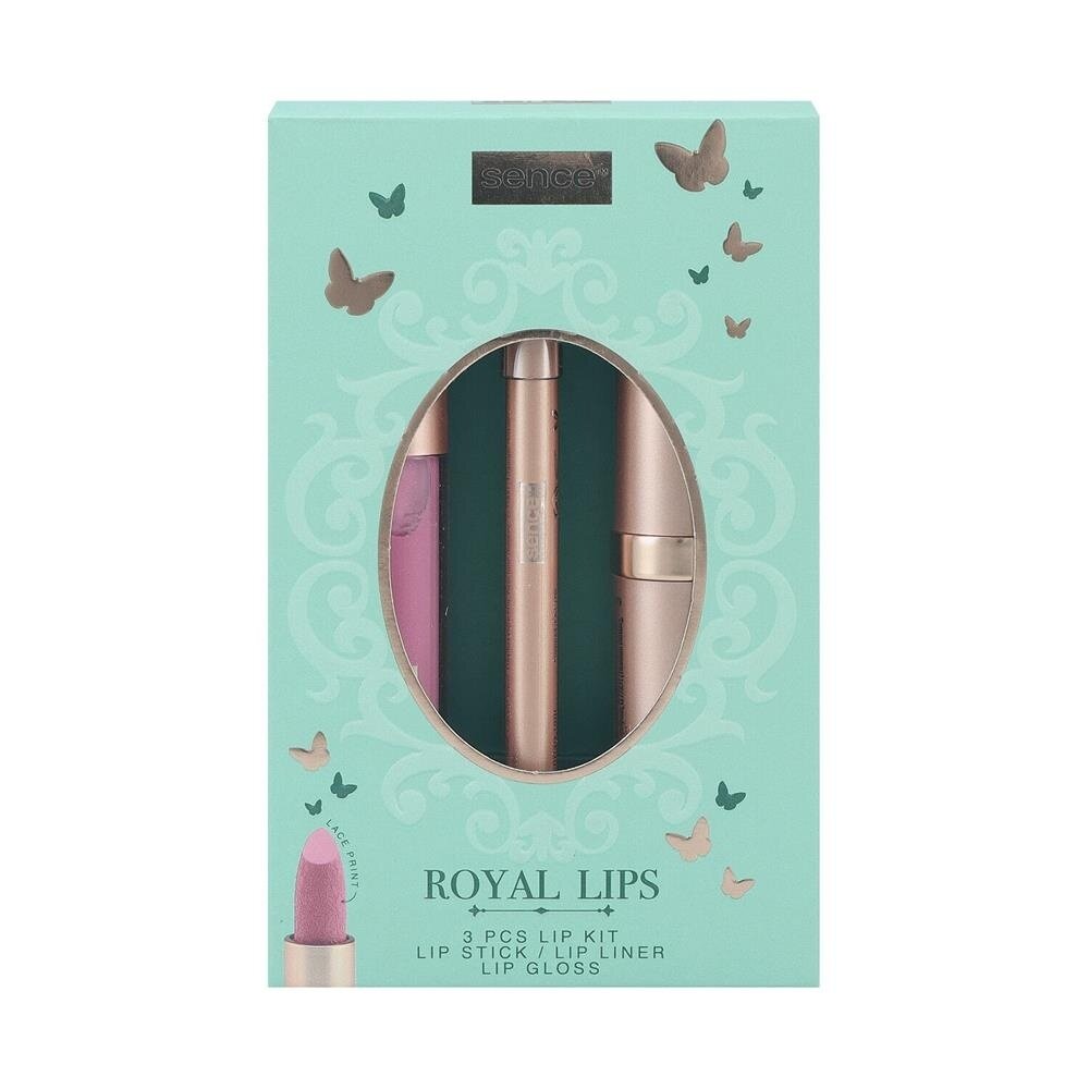 Sence Sence Beauty Giftset Lip Kit Royal Chic - 3st Sence Sence Beauty Giftset Lip Kit Royal Chic - 3st