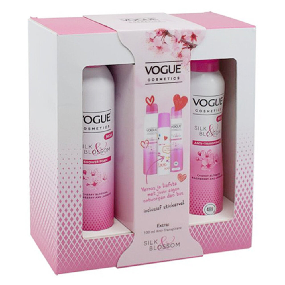 Vogue Vogue Geschenkset Silk & Blossom - 2 stuks Vogue Vogue Geschenkset Silk & Blossom - 2 stuks