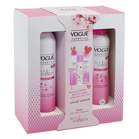 Vogue Vogue Geschenkset Silk & Blossom - 2 stuks Vogue Vogue Geschenkset Silk & Blossom - 2 stuks