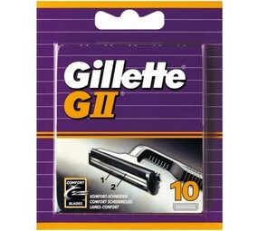 Gillette Gillette G2 scheermesjes - 10 stuks Gillette Gillette G2 scheermesjes - 10 stuks