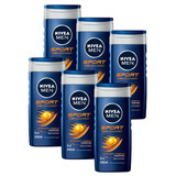 Nivea Nivea Douchegel Men - Sport 250 ml. 6 x Voordeelpak Nivea Nivea Douchegel Men - Sport 250 ml. 6 x Voordeelpak