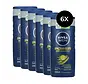 Nivea Douchegel Men - Power Fresh 250 ml. 6 x Voordeelpak