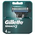 Gillette Navul Scheermesjes Mach3 -  4 pack