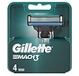 Gillette Navul Scheermesjes Mach3 -  4 pack