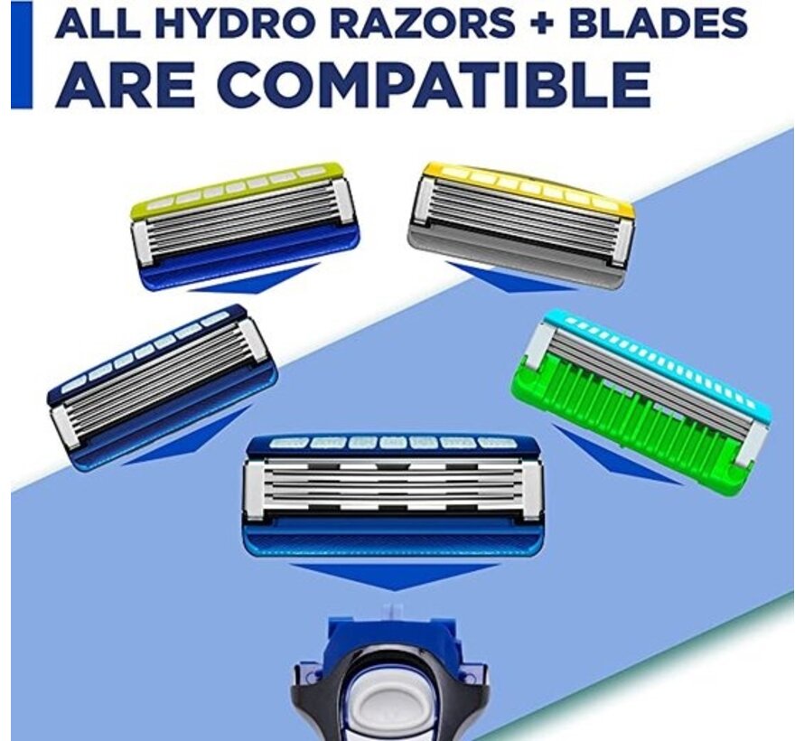 Wilkinson Hydro3  voordeelpak met Houder en 9 scheermesjes
