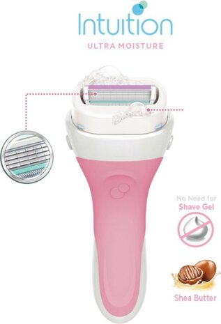 Wilkinson Wilkinson Woman Scheerapparaat Intuition Ultra Moisture - 1 scheermesje