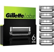 Gillette Gillette Labs Navulscheermesjes Exfoliating Bar en Heated Razor - 6ST