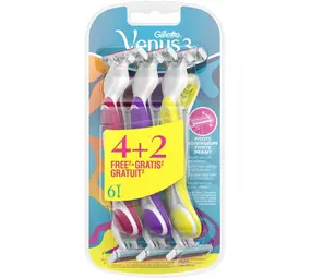 Gillette Gillette Simply Venus 3 - 6  Wegwerpmesjes