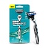 Gillette Mach3 Handle + 1 Razor Blade Fresh Clean Gillette Mach3 Handle + 1 Razor Blade Fresh Clean