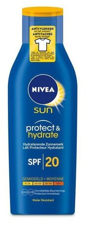Nivea Nivea Sun Zonnemelk - Protect & Hydrate - SPF20 - 200 ml Nivea Nivea Sun Zonnemelk - Protect & Hydrate - SPF20 - 200 ml