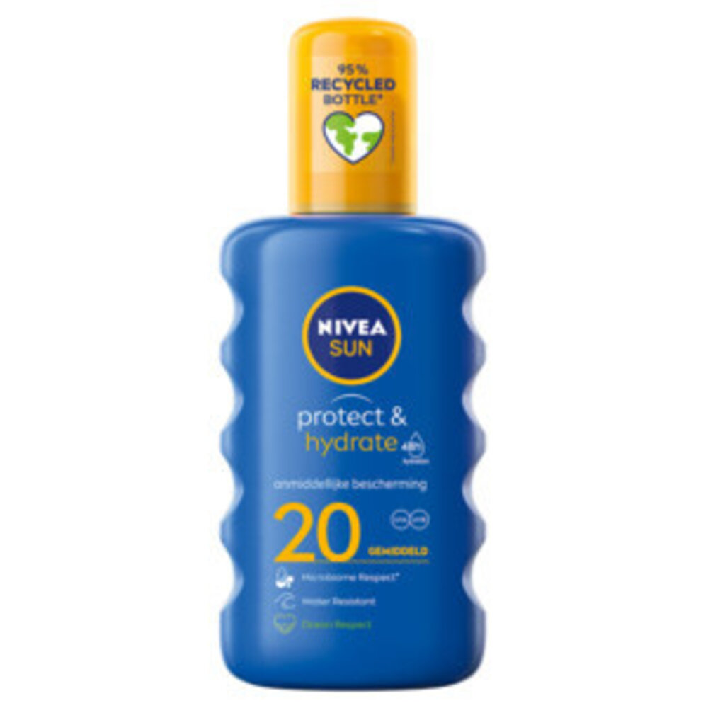 Nivea Nivea Sun Spray Protect & Hydrate SPF 20 - 200 ml Nivea Nivea Sun Spray Protect & Hydrate SPF 20 - 200 ml