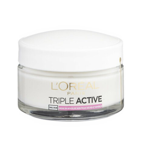 Loreal L'Oréal Paris Triple Active Dry Skin Dagcrème - 50 ml Loreal L'Oréal Paris Triple Active Dry Skin Dagcrème - 50 ml