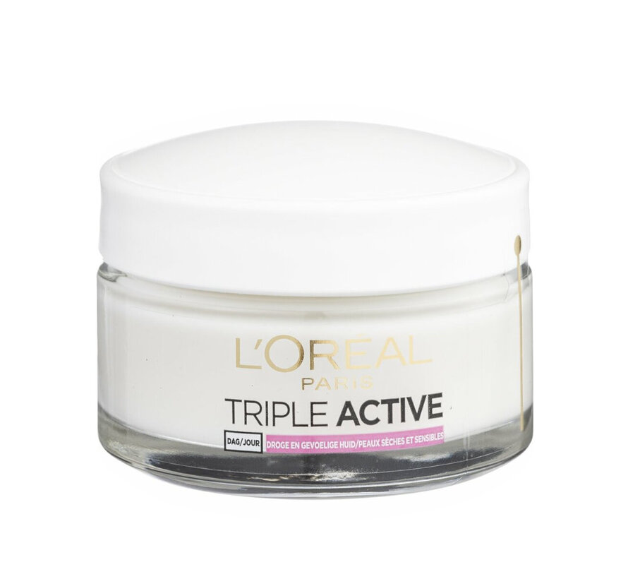L'Oréal Paris Triple Active Dry Skin Dagcrème - 50 ml