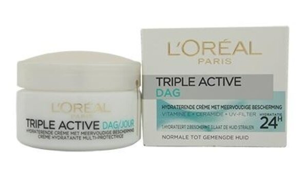Loreal L'Oreal Paris Dagcreme - Triple Active 50 ml Loreal L'Oreal Paris Dagcreme - Triple Active 50 ml