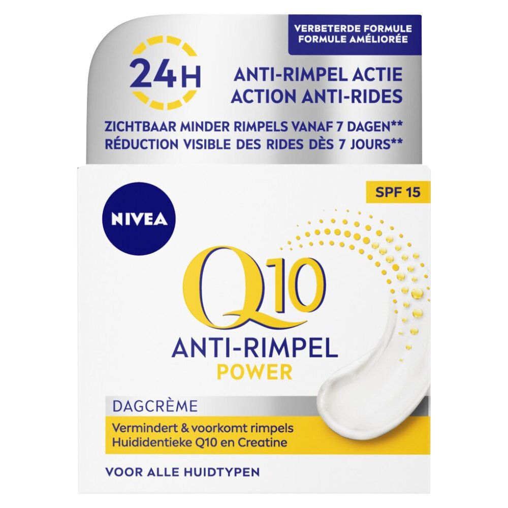 Nivea Nivea Q10 Power 35+ Power Anti Rimpel  Dagcrème SPF 15 - 50 ml