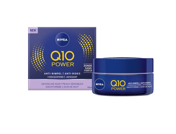 Nivea Nivea Nachtcreme Gevoelige Huid 50 ml - Q10 Power Nivea Nivea Nachtcreme Gevoelige Huid 50 ml - Q10 Power