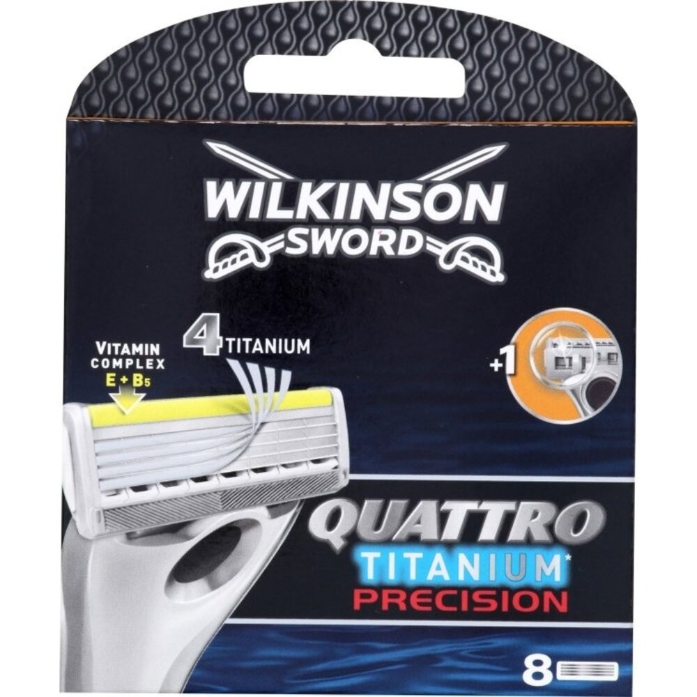 Wilkinson Wilkinson Quattro Titanium Precision (8st.) Wilkinson Wilkinson Quattro Titanium Precision (8st.)