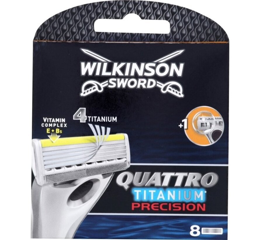 Wilkinson Quattro Titanium Precision (8st.)