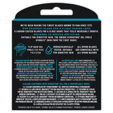 Wilkinson Wilkinson Hydro5 Skin Protection Scheermesjes - 8 Stuks Wilkinson Wilkinson Hydro5 Skin Protection Scheermesjes - 8 Stuks