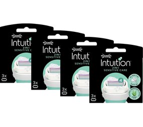 Wilkinson Wilkinson Intuition Sensitive Care Scheermesjes -  12 voordeelpack Wilkinson Wilkinson Intuition Sensitive Care Scheermesjes -  12 voordeelpack