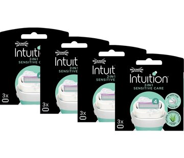 Wilkinson Wilkinson Intuition Sensitive Care Scheermesjes -  12 voordeelpack
